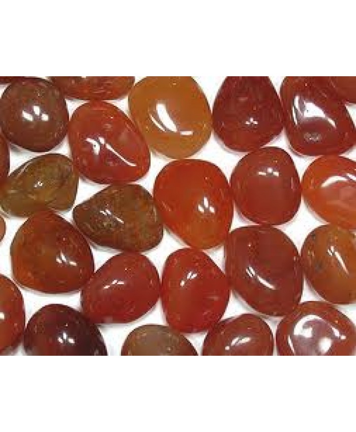 Red carnelian Tumble 